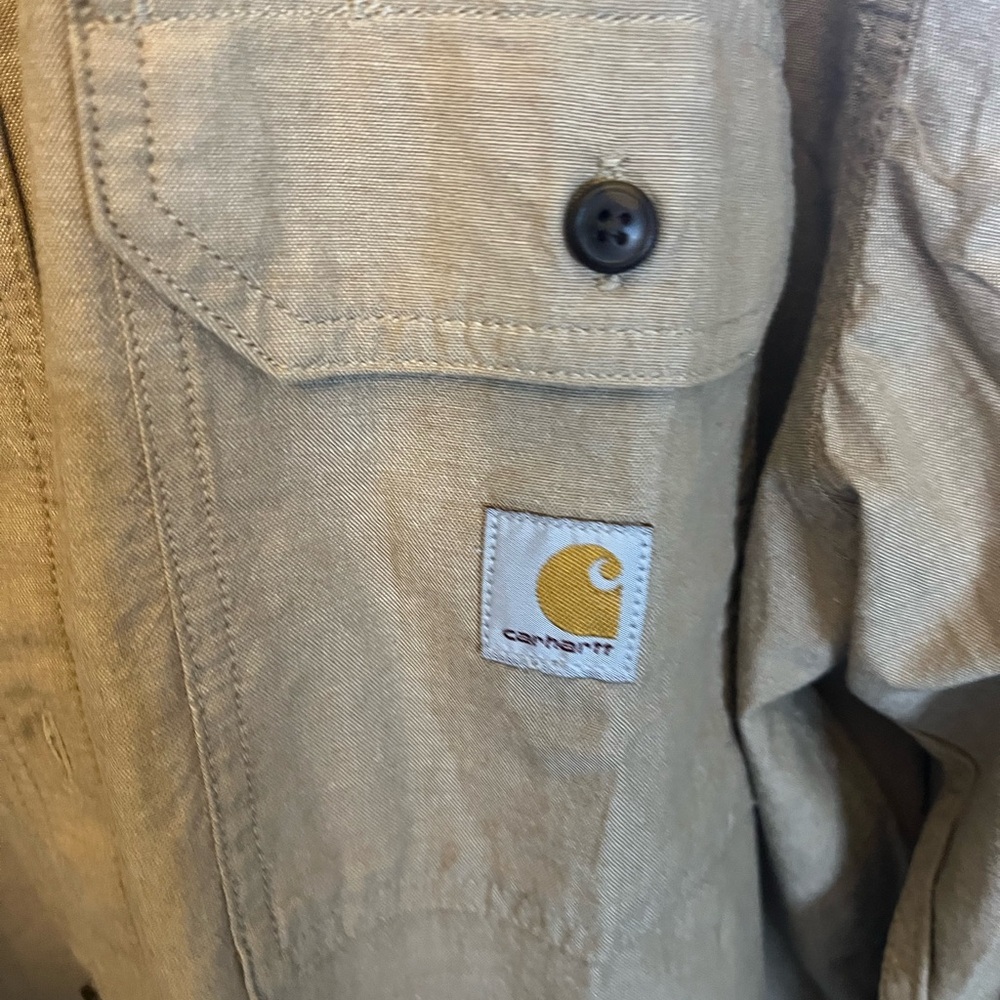 Carhartt Khaki Loose Fit Shirt